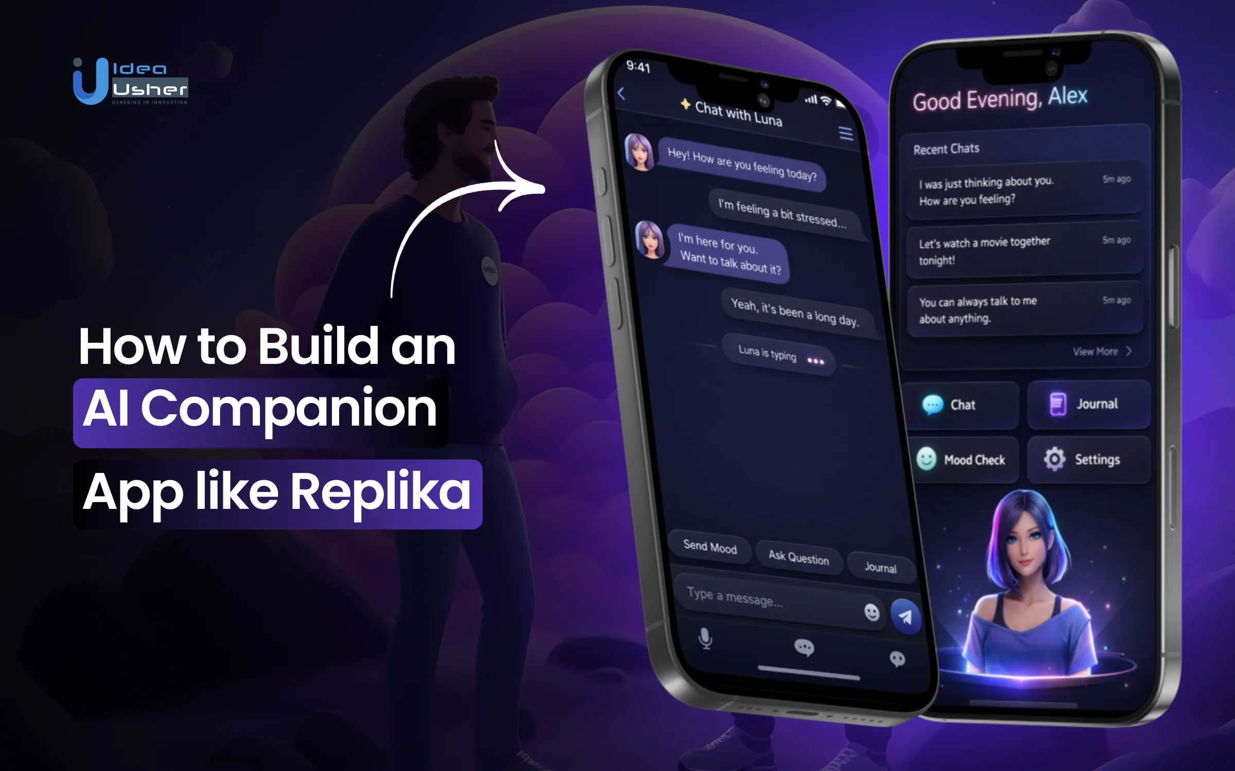 How to Build an AI Companion App like Replika?