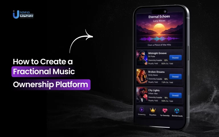 fractional music ownership platform development