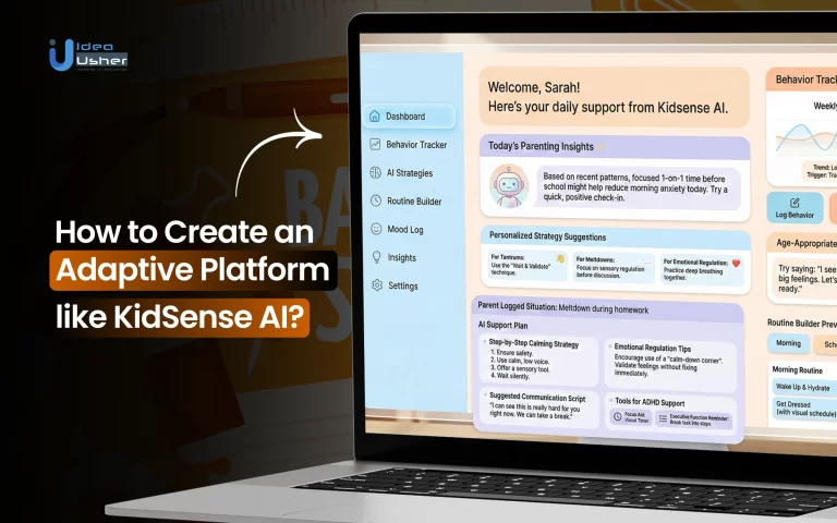 How to Create an Adaptive Platform like KidSense AI?