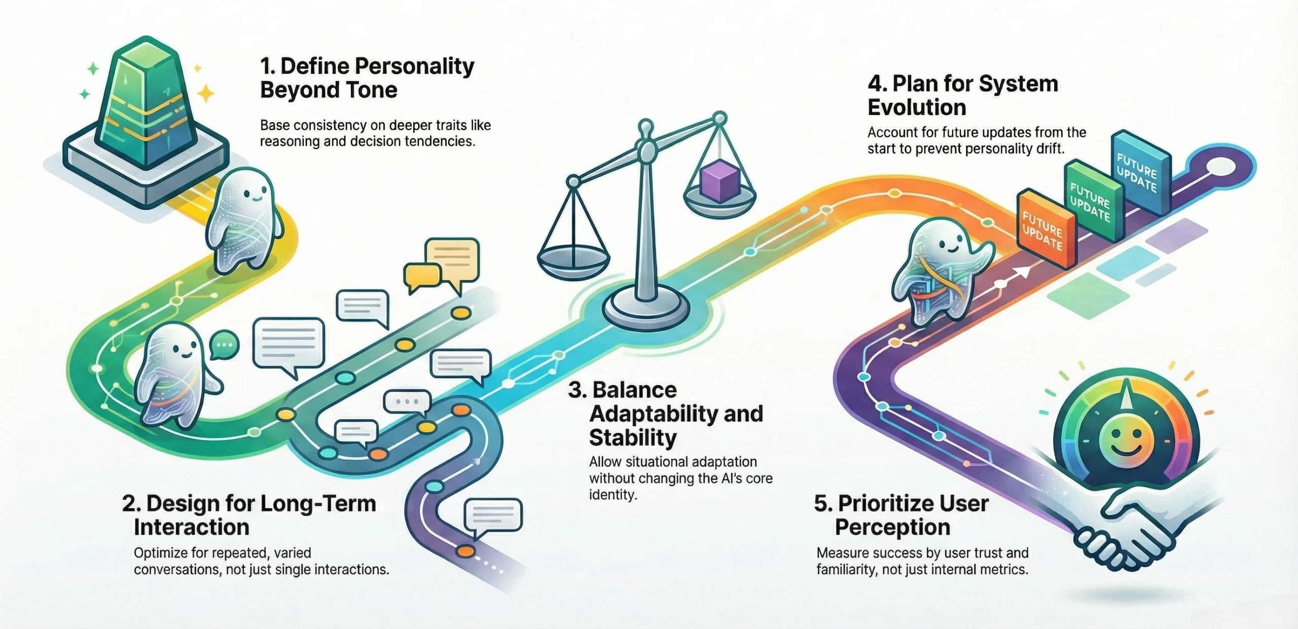 ways to maintain personality consistency in companion apps