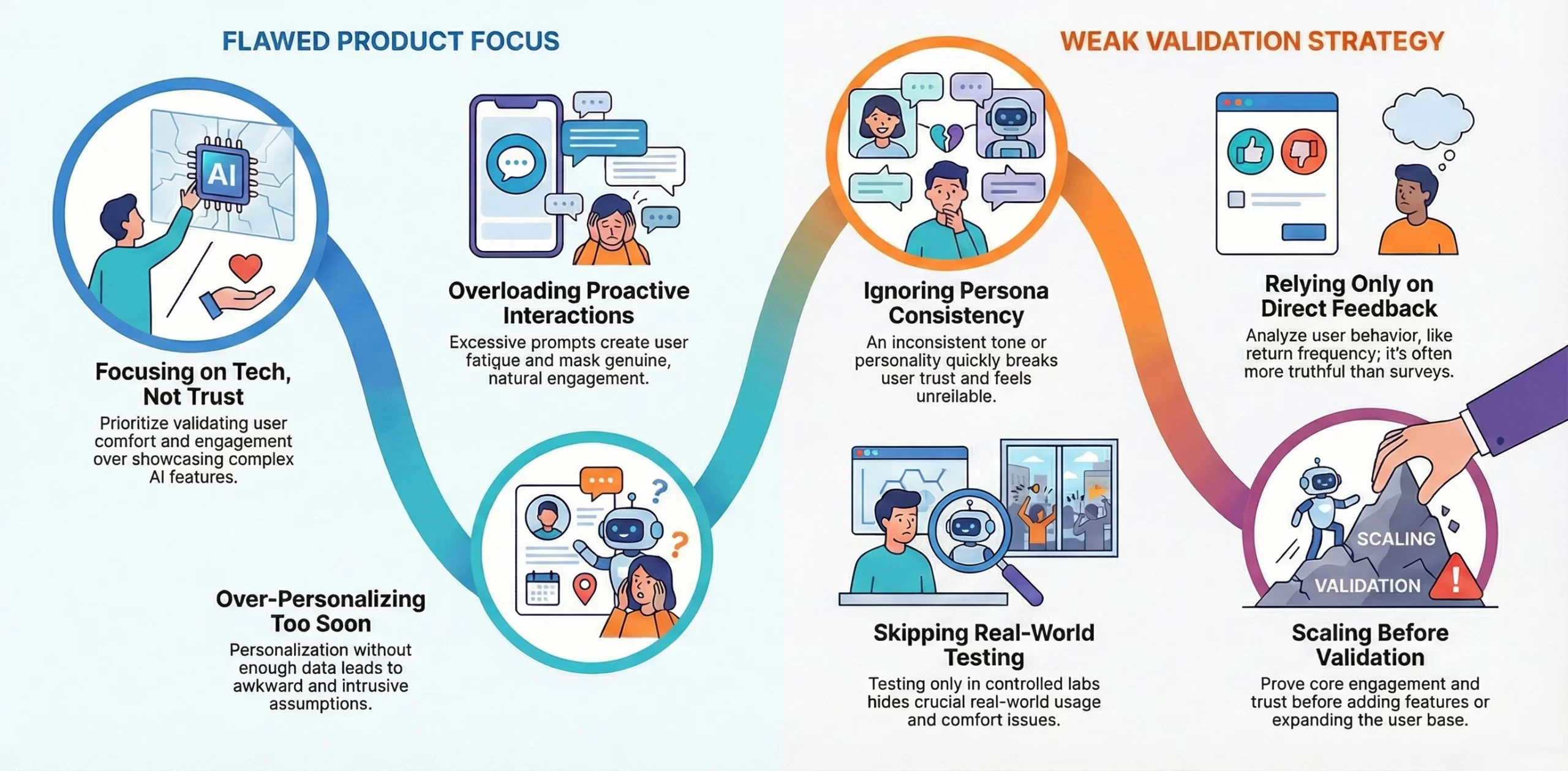 AI companion MVP platform development challenges