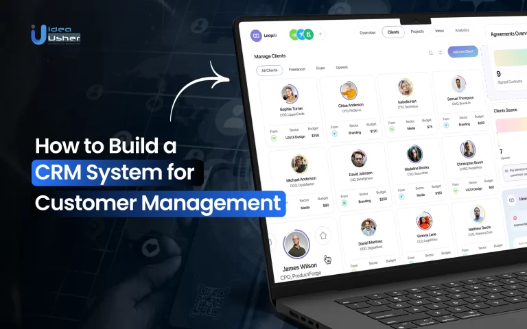 CRM platform development for customer engagement