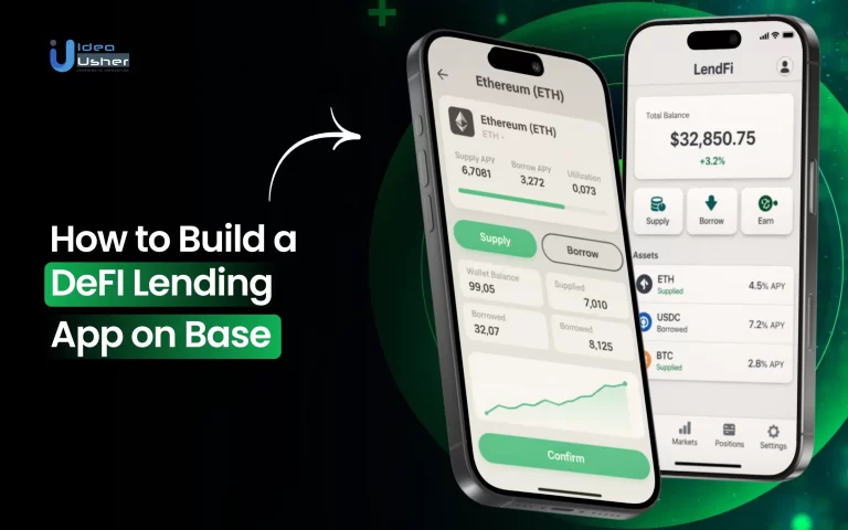 Base DeFi lending app development