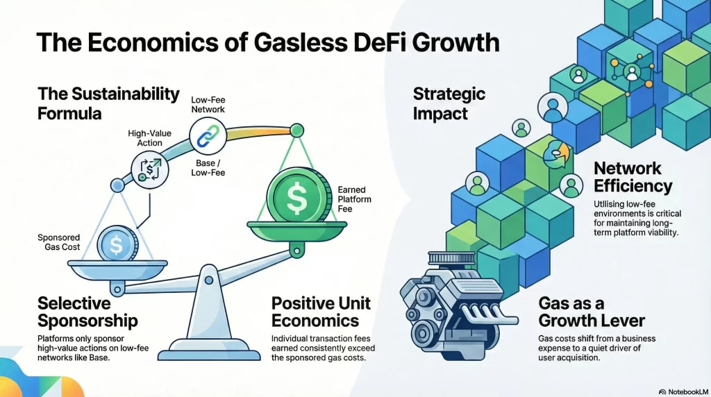 What Makes Gasless Transactions Sustainable for DeFi Platform Owners?