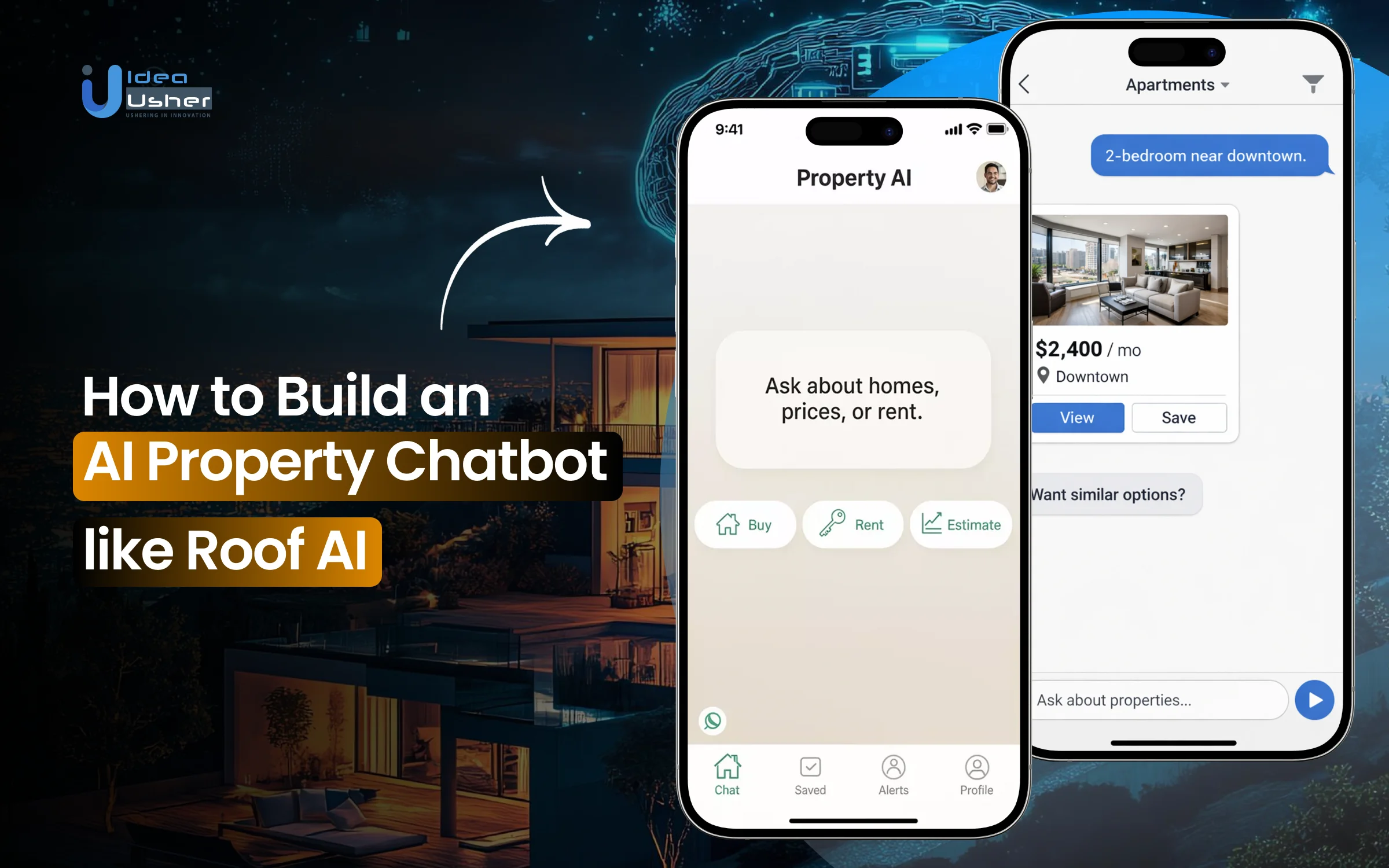 Roof AI-like property chatbot development