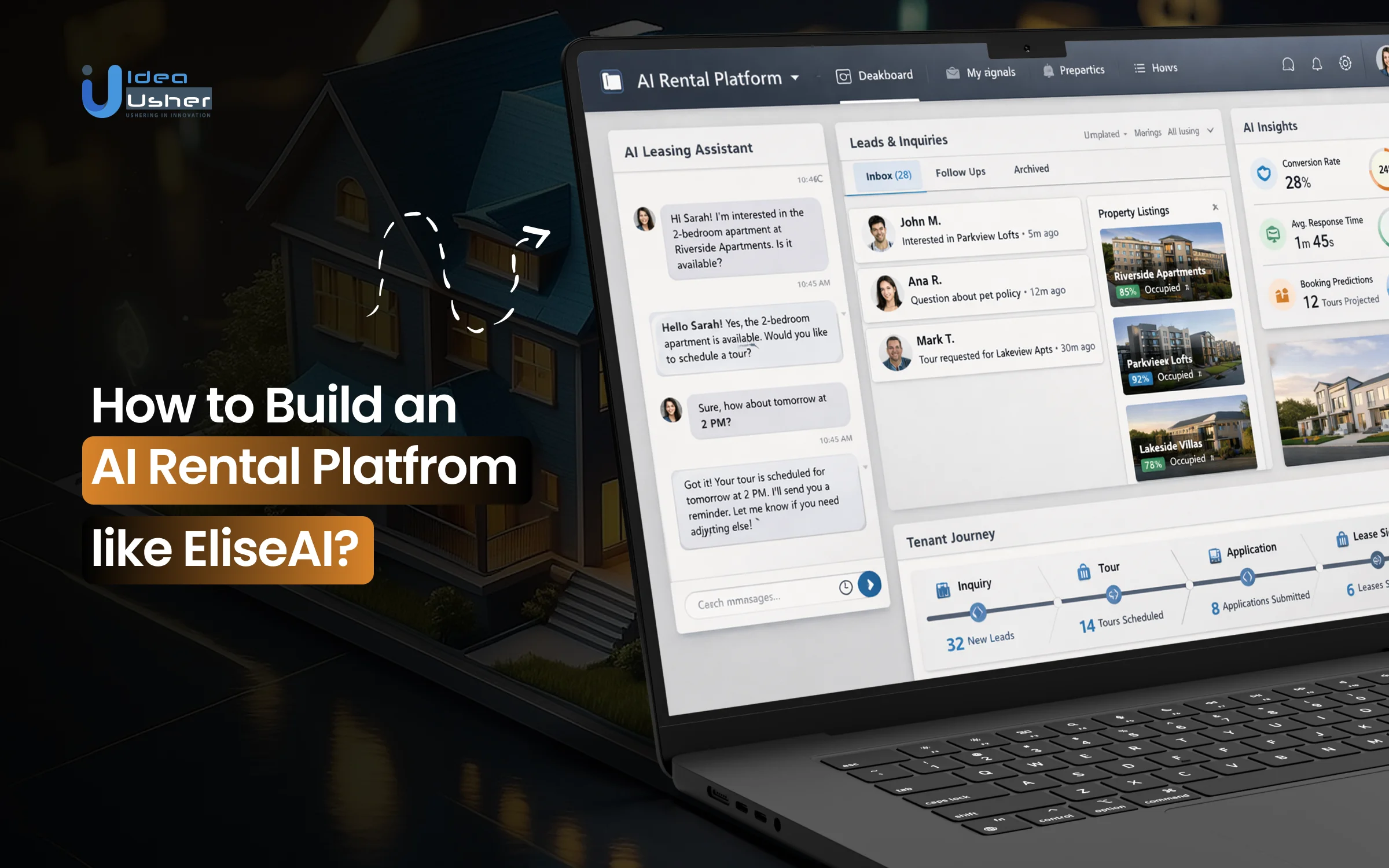 How to Build an AI Rental Platform like EliseAI?