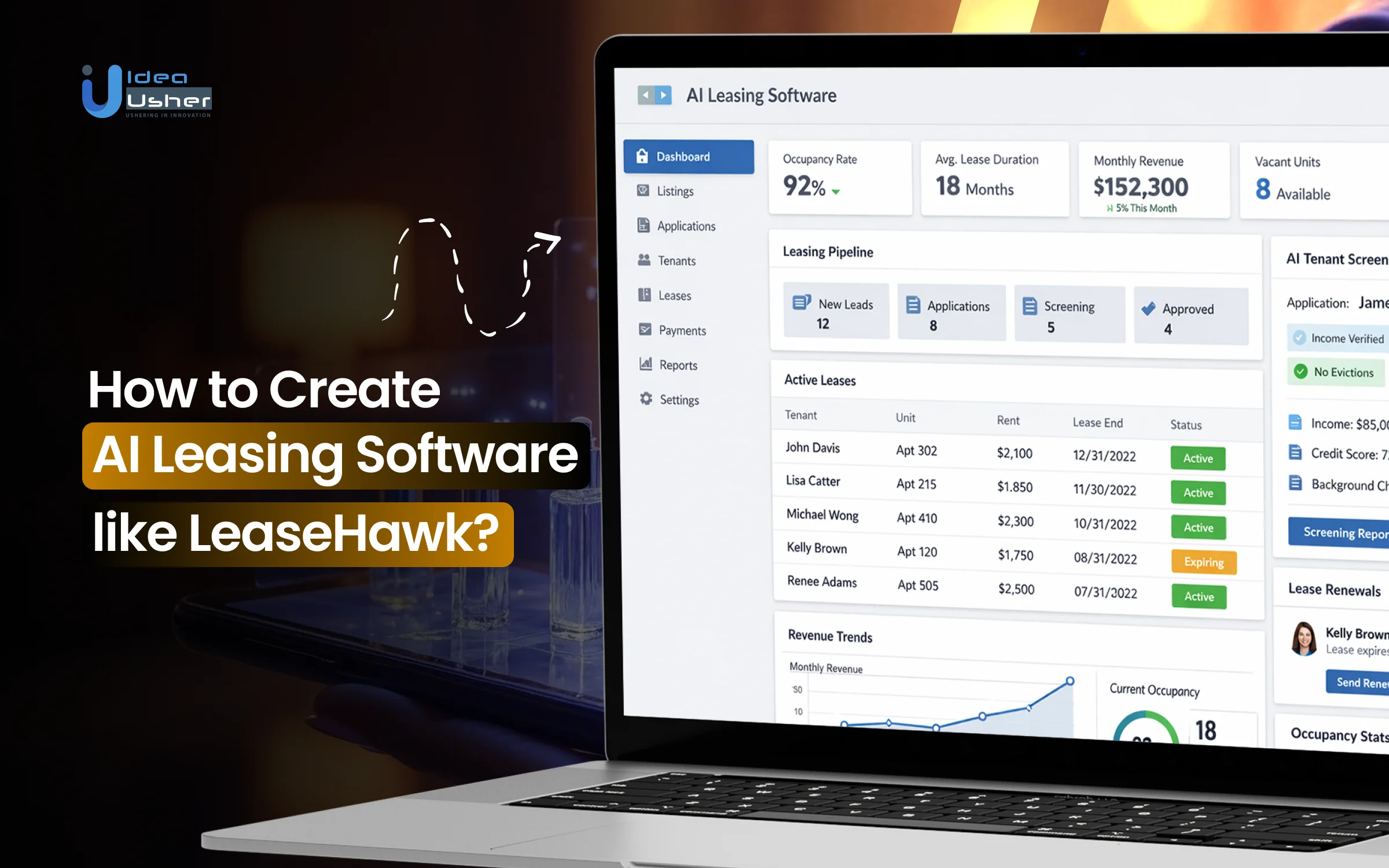 How to Create AI Leasing Software Like LeaseHawk?