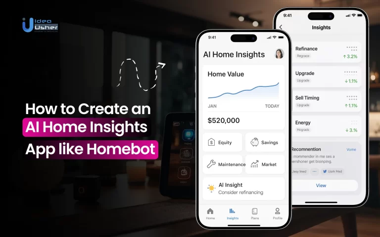 Homebot-like AI home insights app development