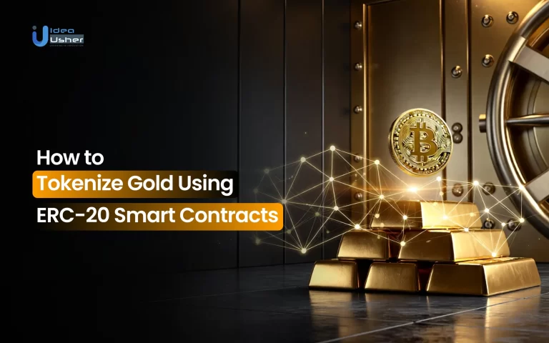 ERC-20 gold token platform