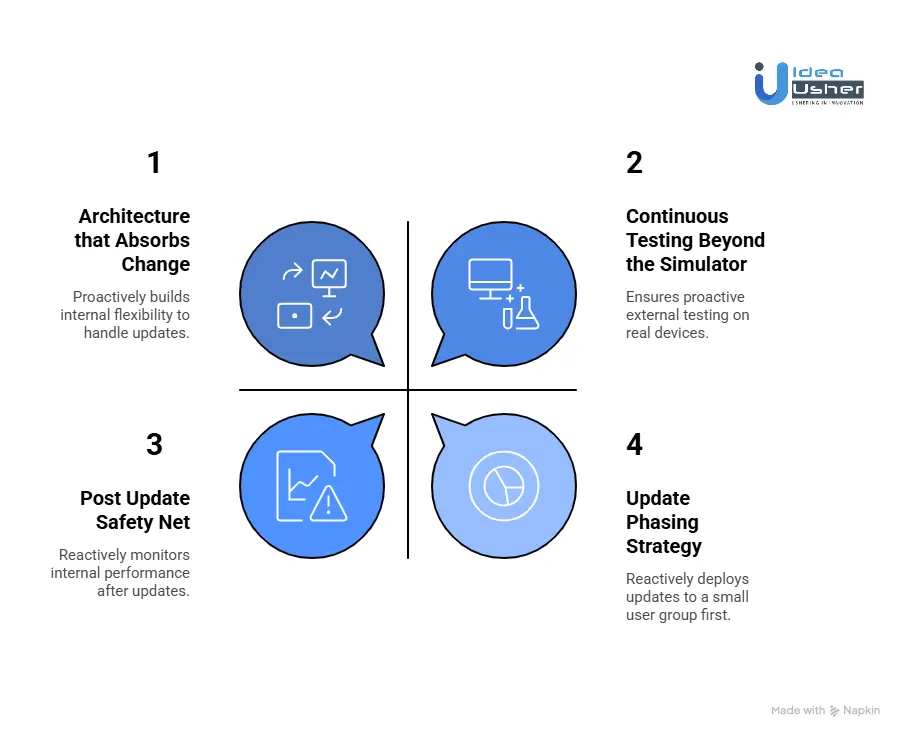 How do Tablet Apps Handle Frequent OS & Device Updates?