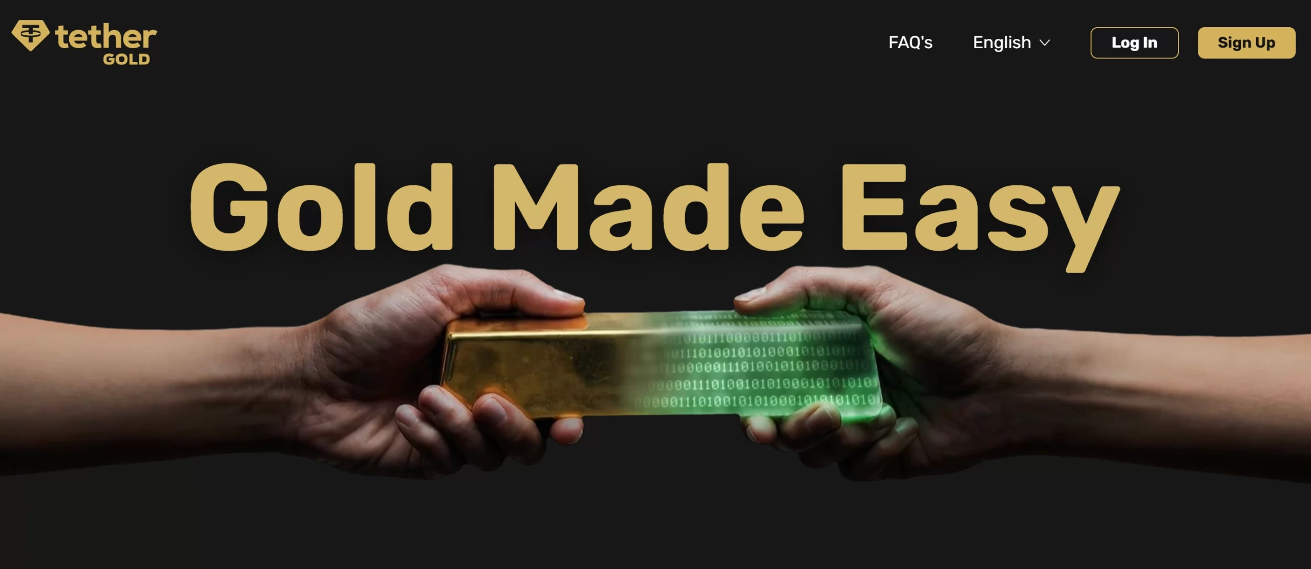 gold-backed token development