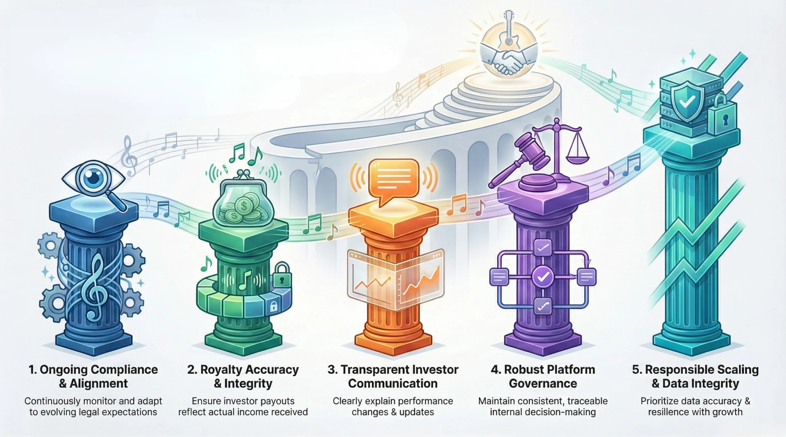 digital music asset investment platform post launch steps