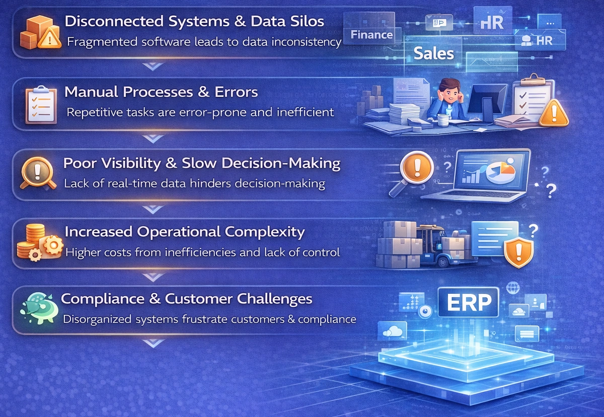 when business need to implement ERP system for business operations