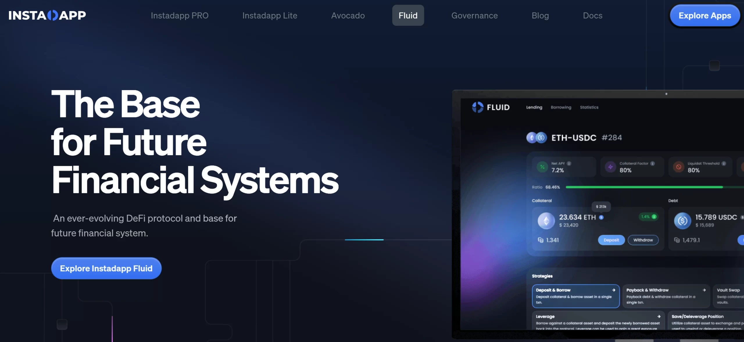 Base DeFi lending app development
