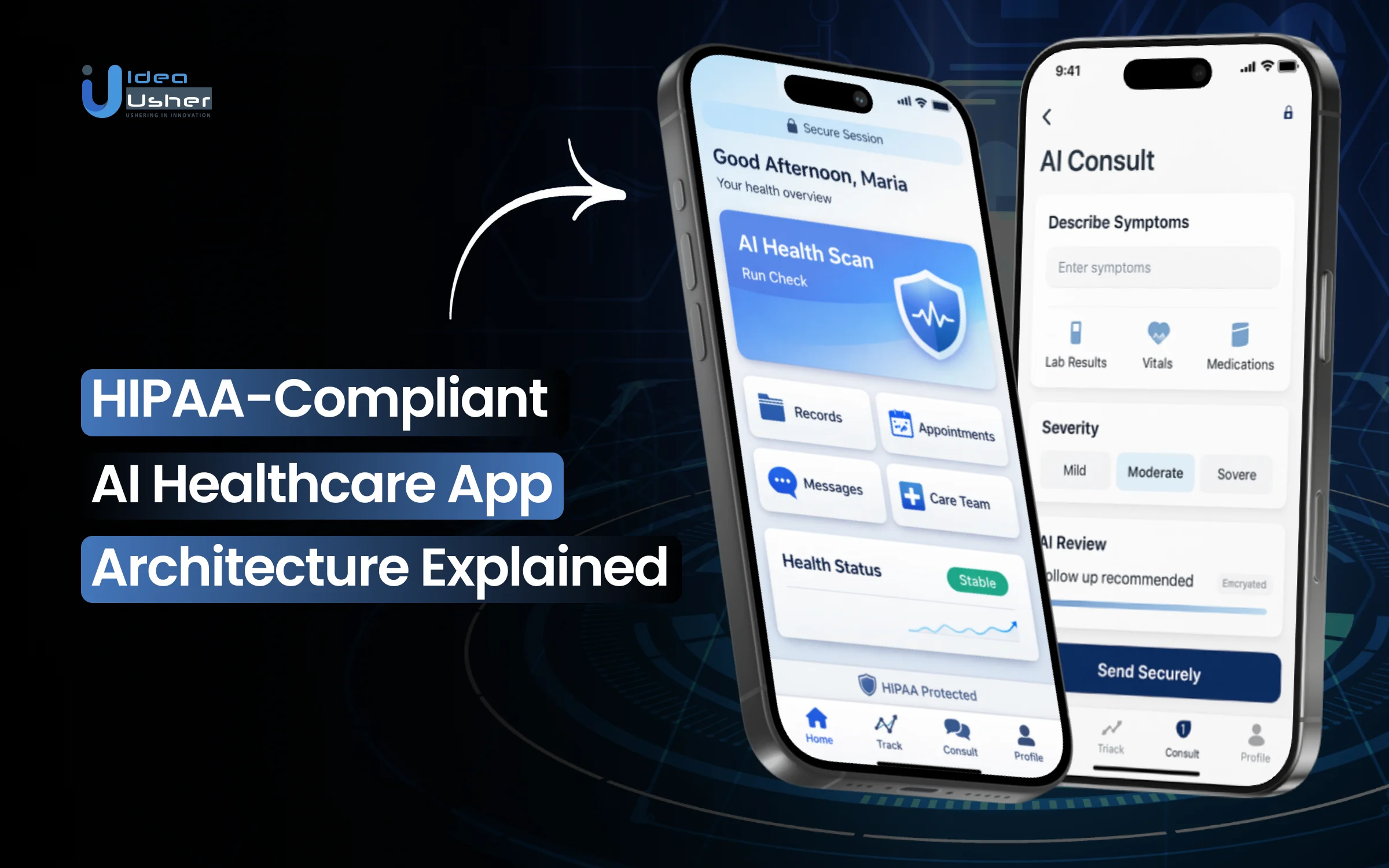 HIPAA-Compliant AI Healthcare App Architecture Explained