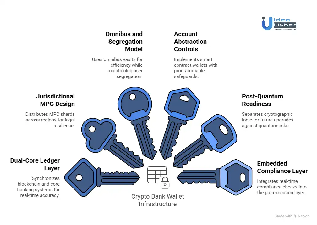 How to Architect Wallet Infra for a Crypto Bank Platform?