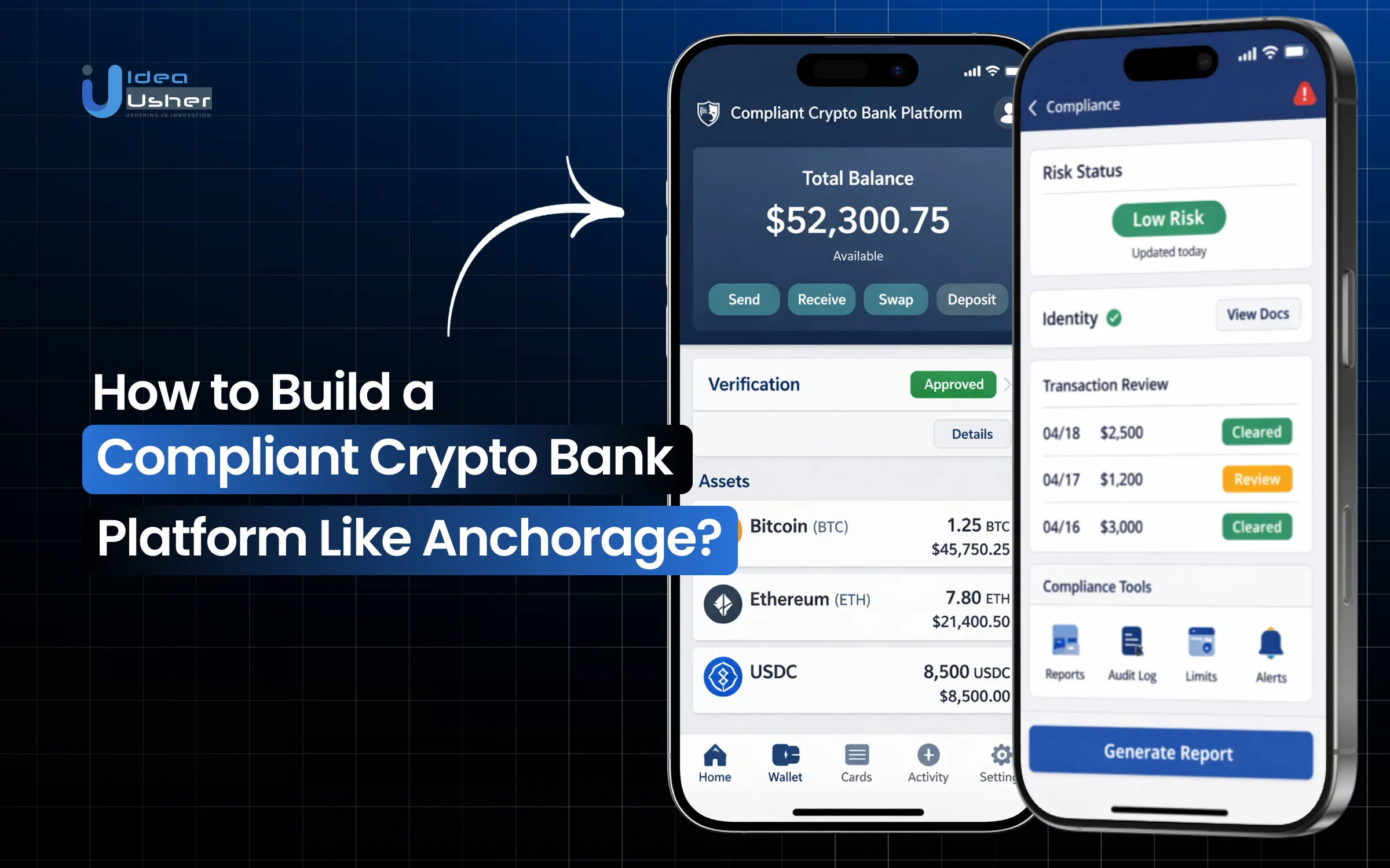 How to Build a Compliant Crypto Bank Platform Like Anchorage?