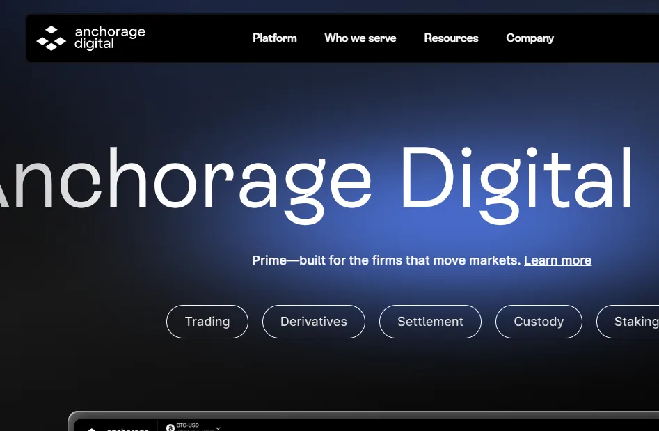 Anchorage Digital – Federally Chartered Bank