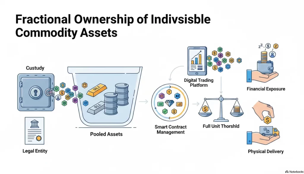 How Do Platforms Handle Fractional Ownership of Indivisible Assets?