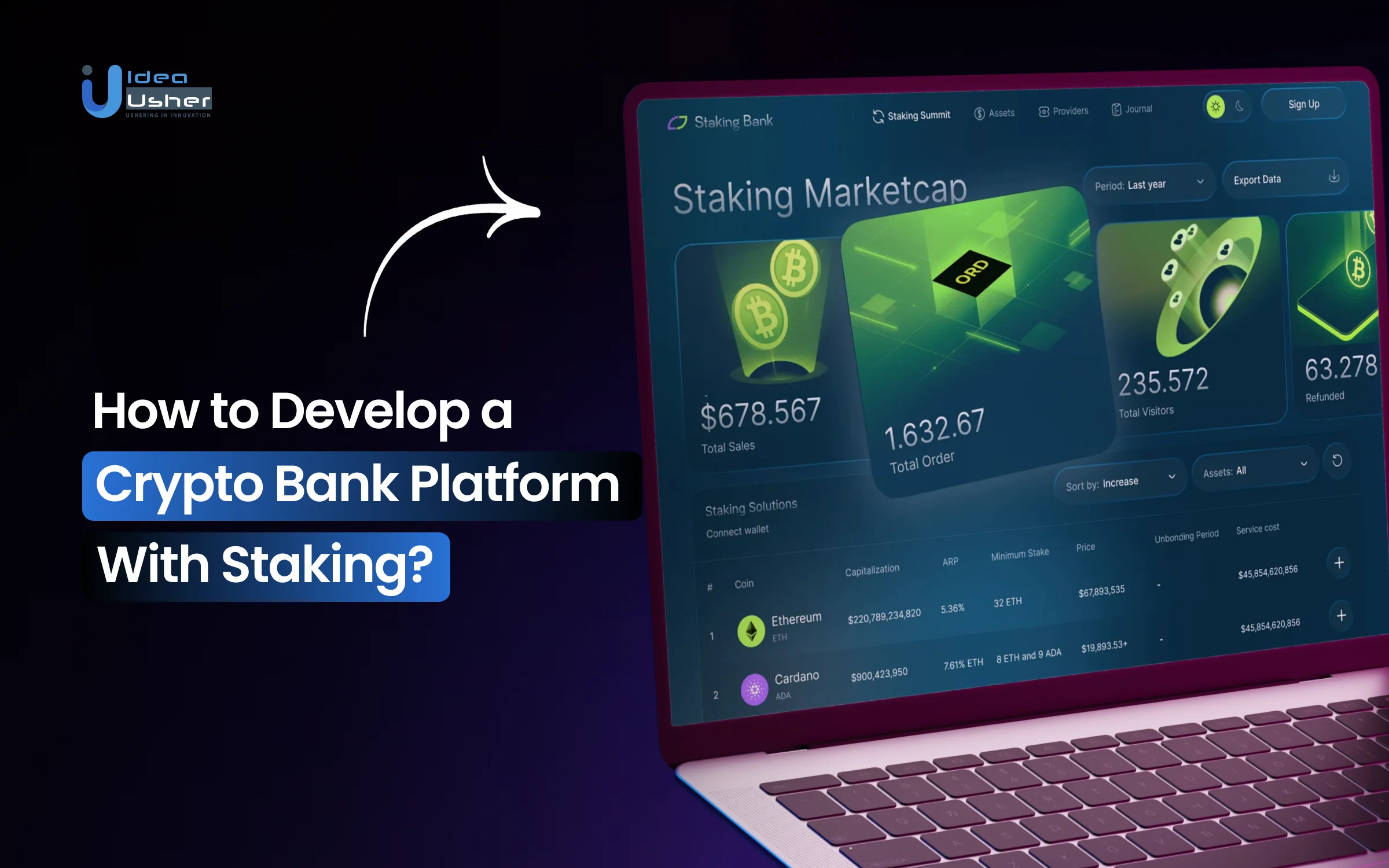 How to Develop a Crypto Bank Platform with Staking?