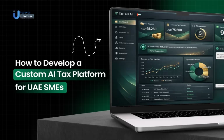 develop custom AI tax platform for UAE