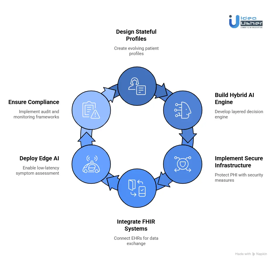 How to Develop a Patient Engagement App With AI Symptom Tracking?