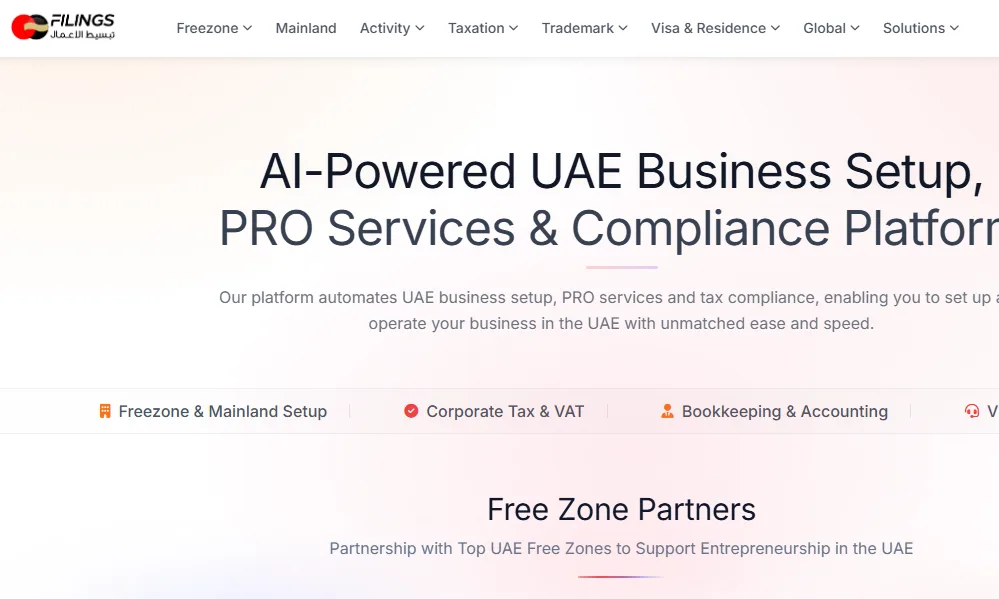 Filings UAE