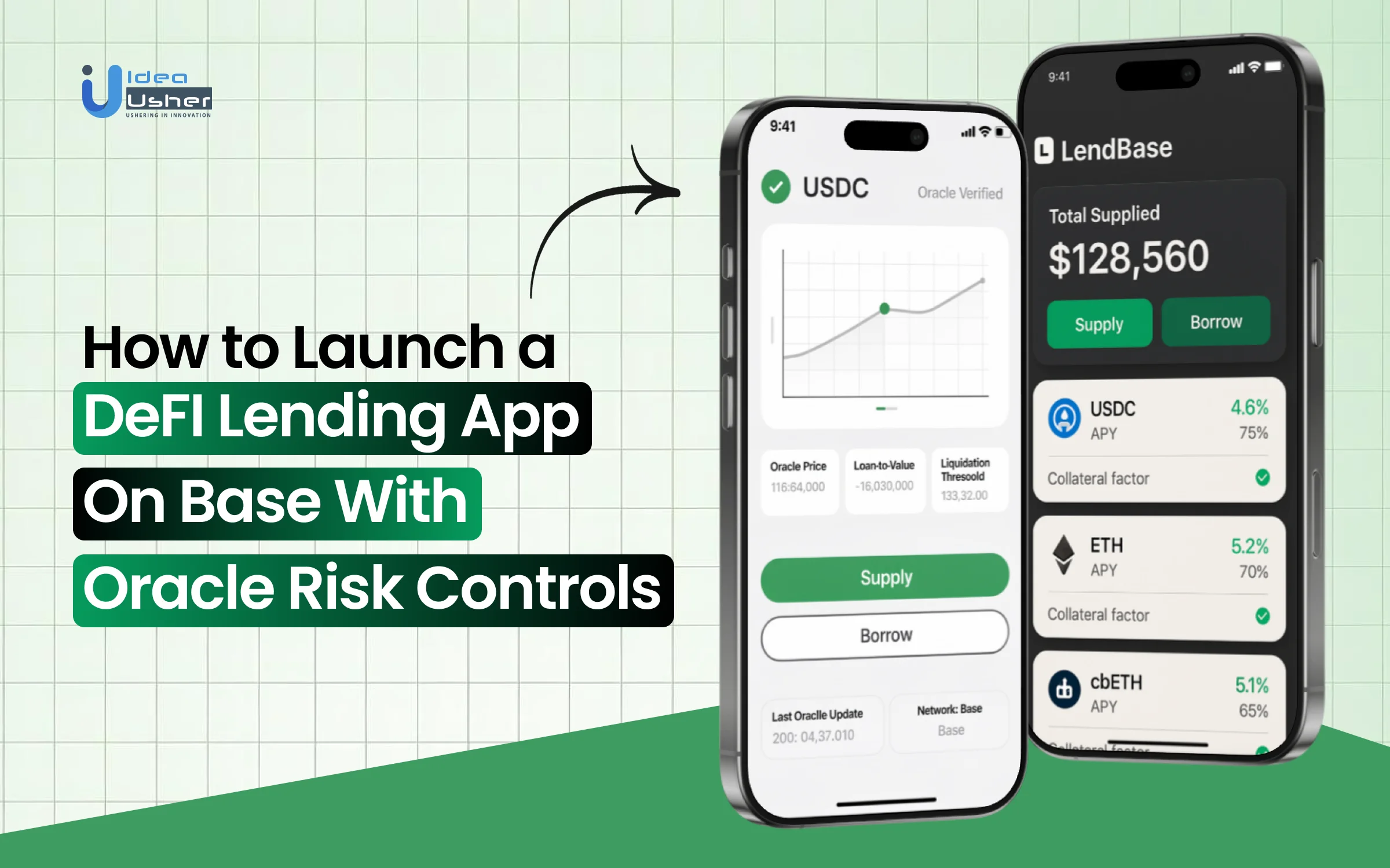 Base DeFi lending app development