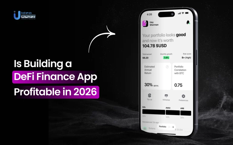 DeFi app profitability