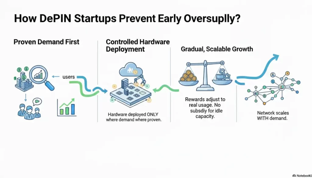 How DePIN Startups Prevent Early Oversupply?