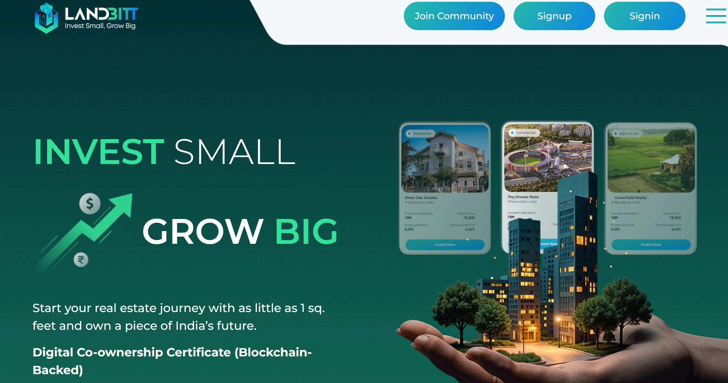 farmland tokenization platform development