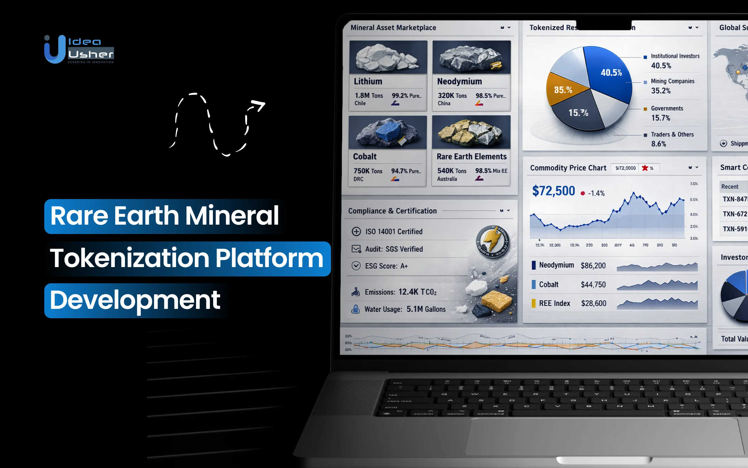 rare earth mineral tokenization platform development