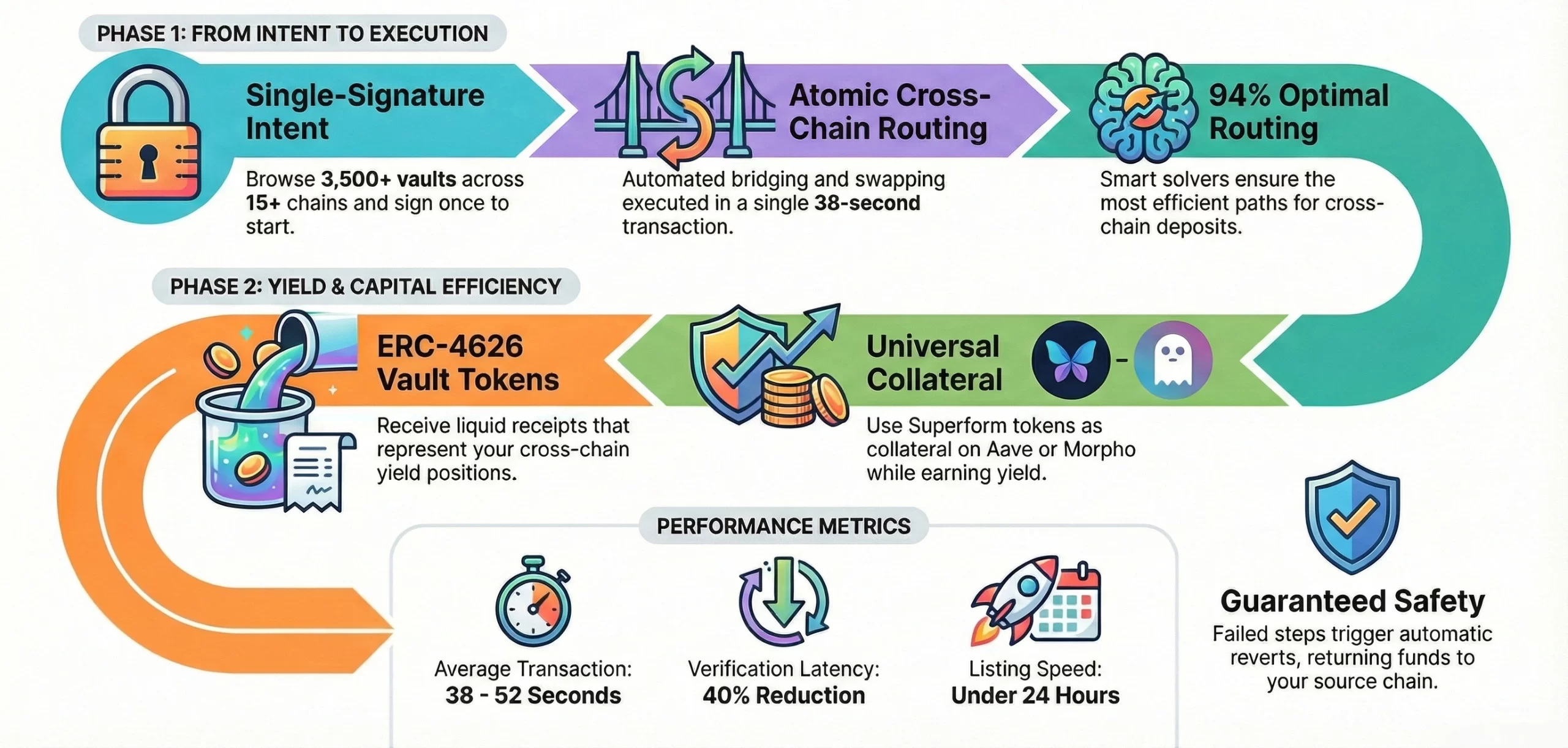 how on-chain finance app like Superform works
