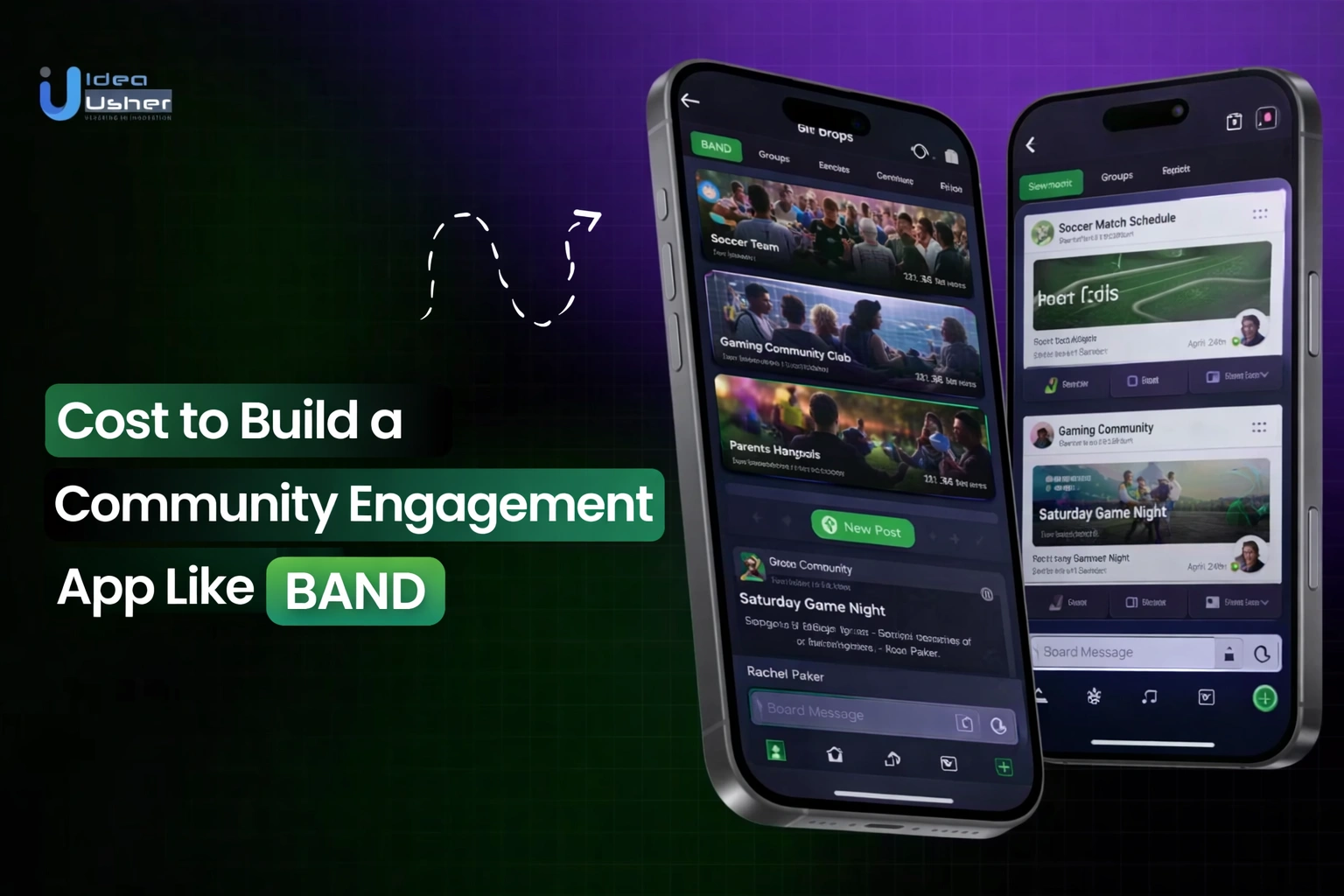 cost to develop app like BAND