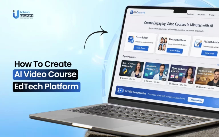 How To Create AI Video Courses EdTech Platform