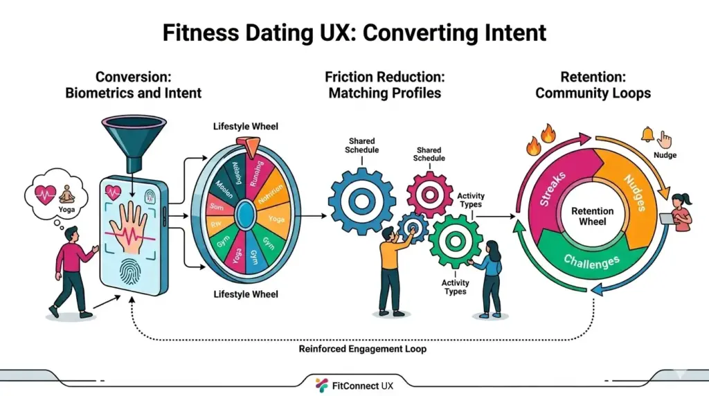 How to Design a Fitness Dating UX That Converts?