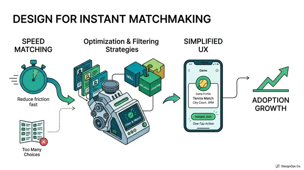 How to Design Sports Social Apps for Instant Matchmaking?