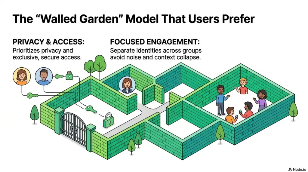 The “Walled Garden” Model That Users Prefer in Apps like BAND