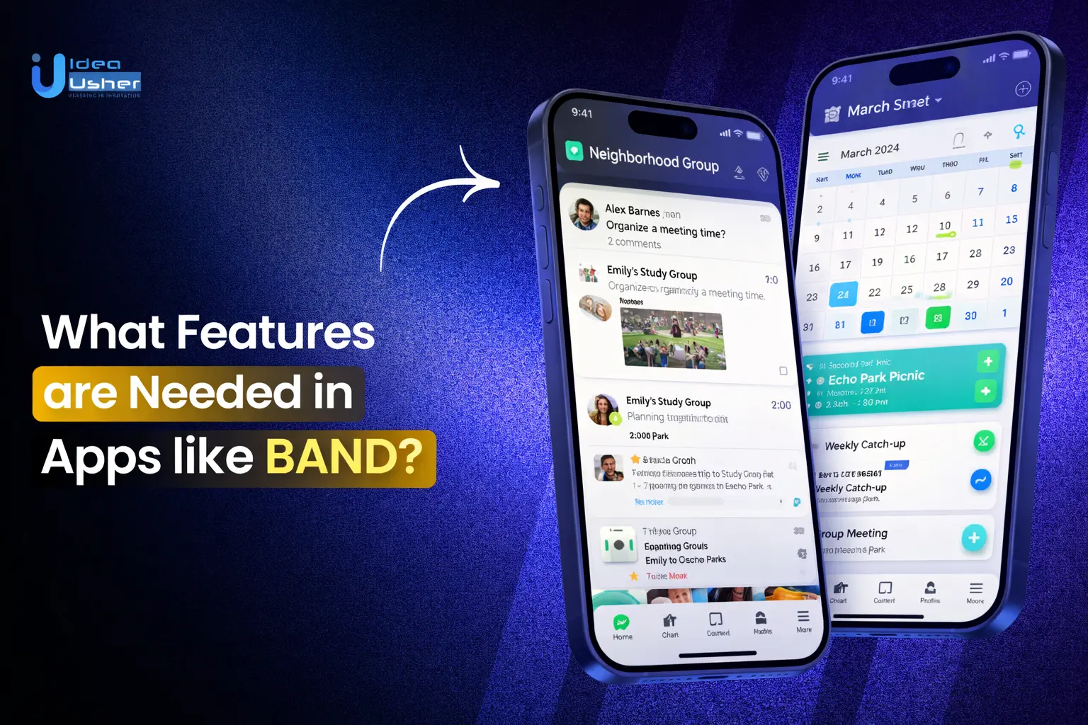 What Features are Needed in Apps like BAND?