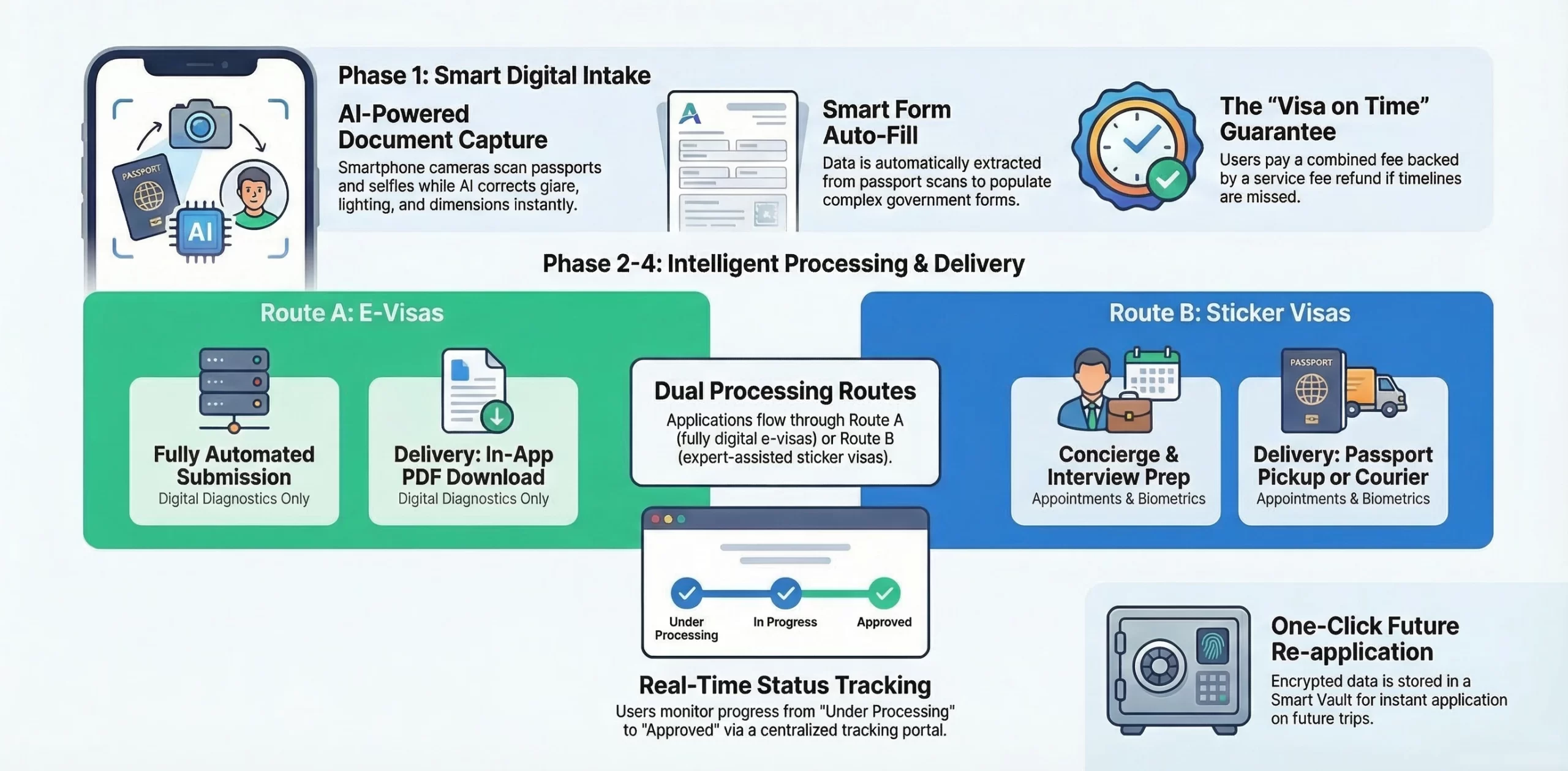 how Atlys like visa app works