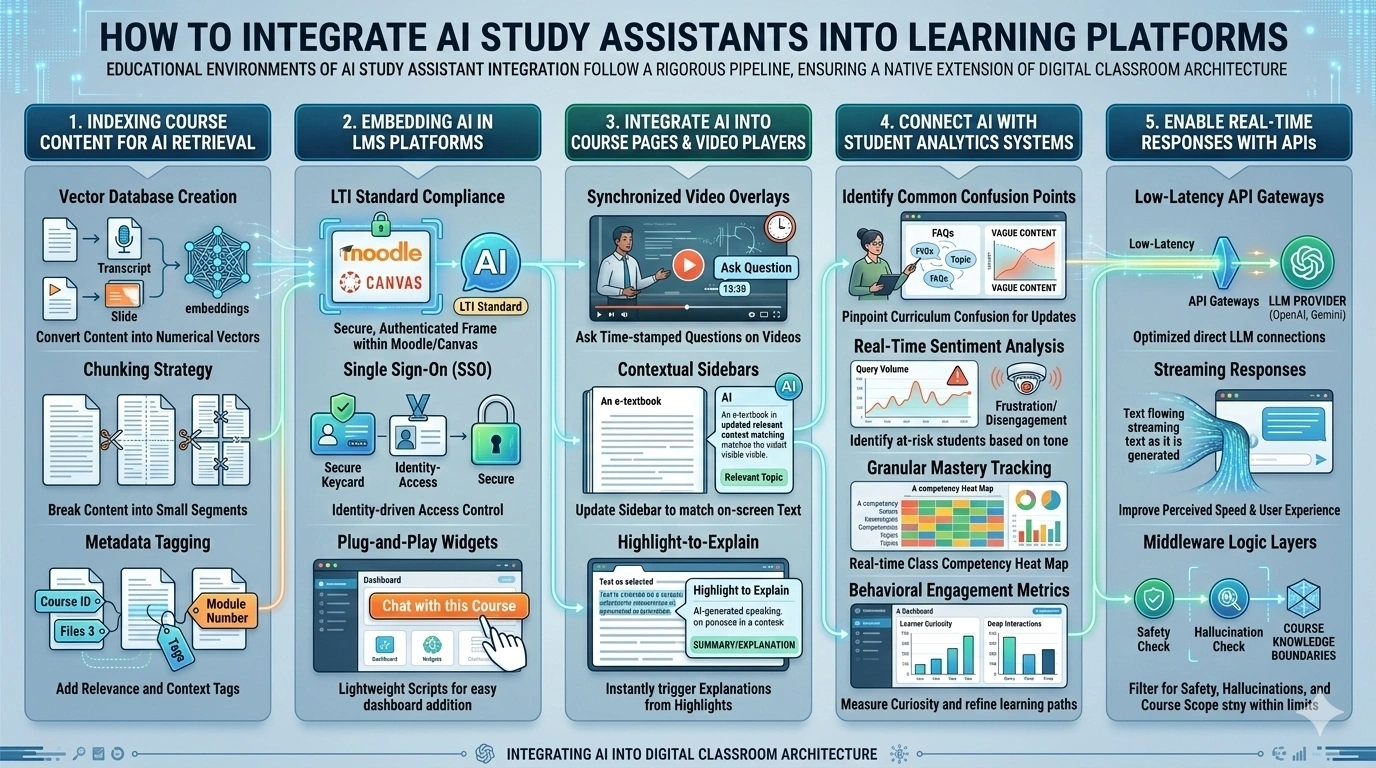 AI study assistant integration