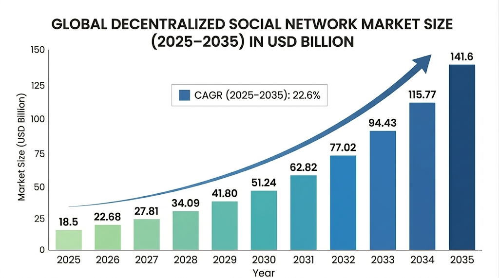 fediverse social network app global market growth