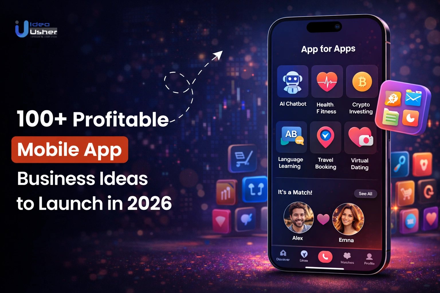 100+ Profitable Mobile App Business Ideas to Launch in 2026