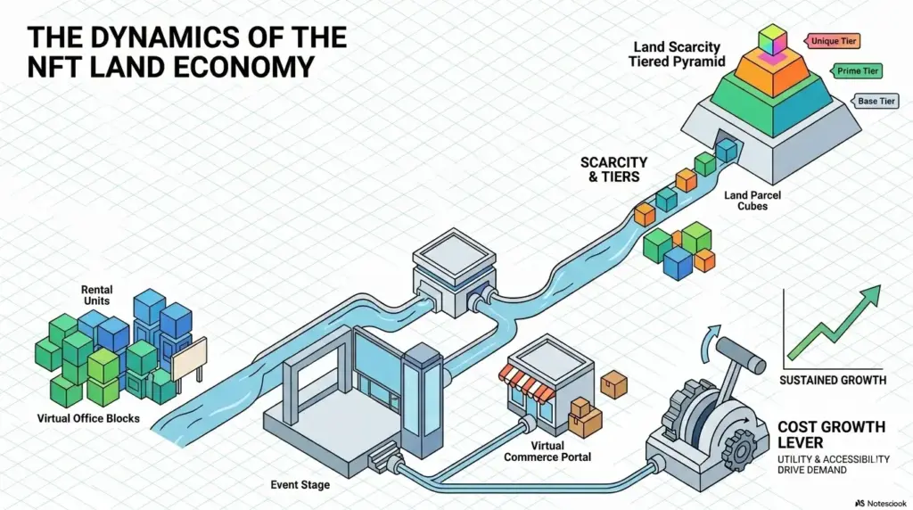 NFT Land Systems That Drive Revenue in Social Metaverse Platforms