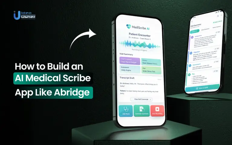 AI medical scribe app like Abridge AI app development