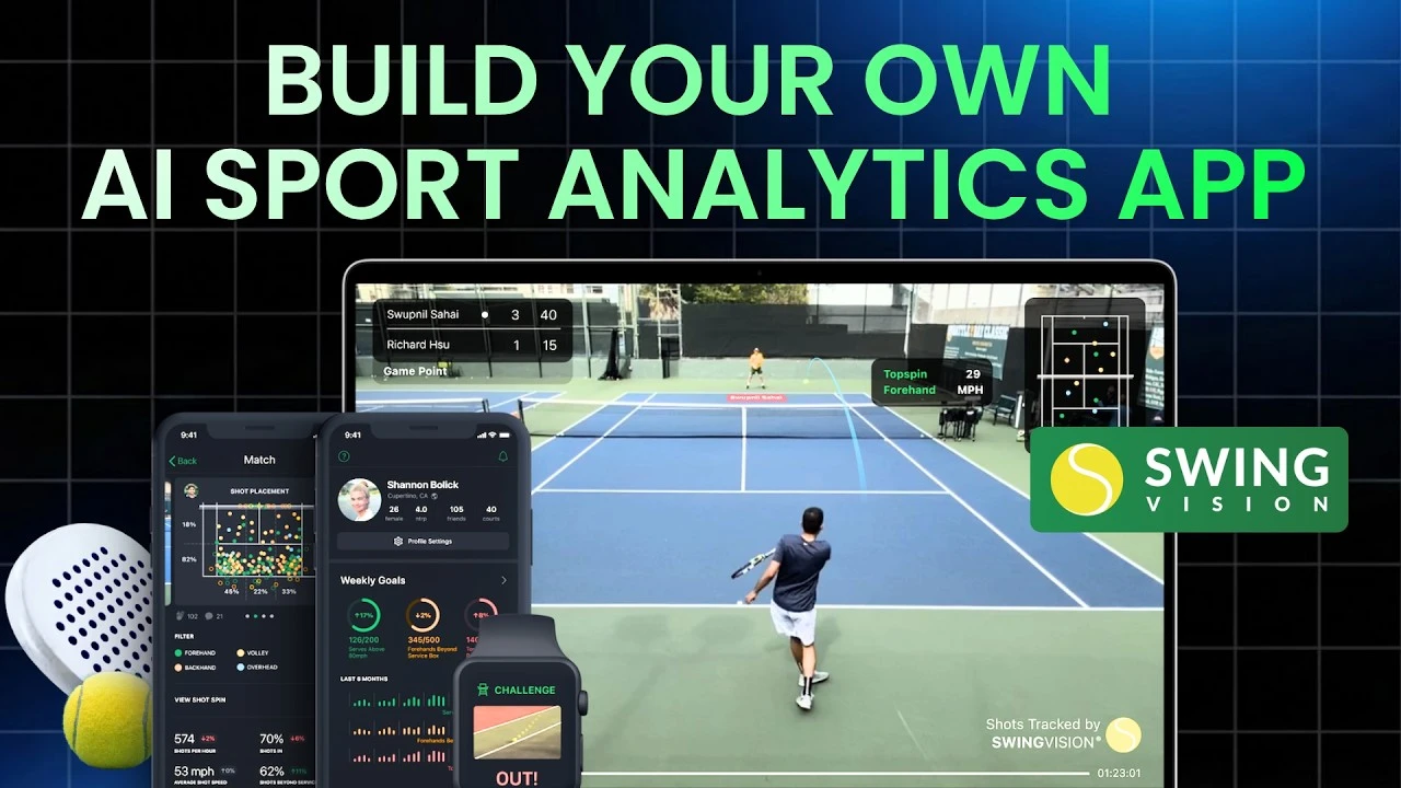 How to Build an AI Sport Analytics App Like Swingvision [2026] Tennis & Pickleball App Development