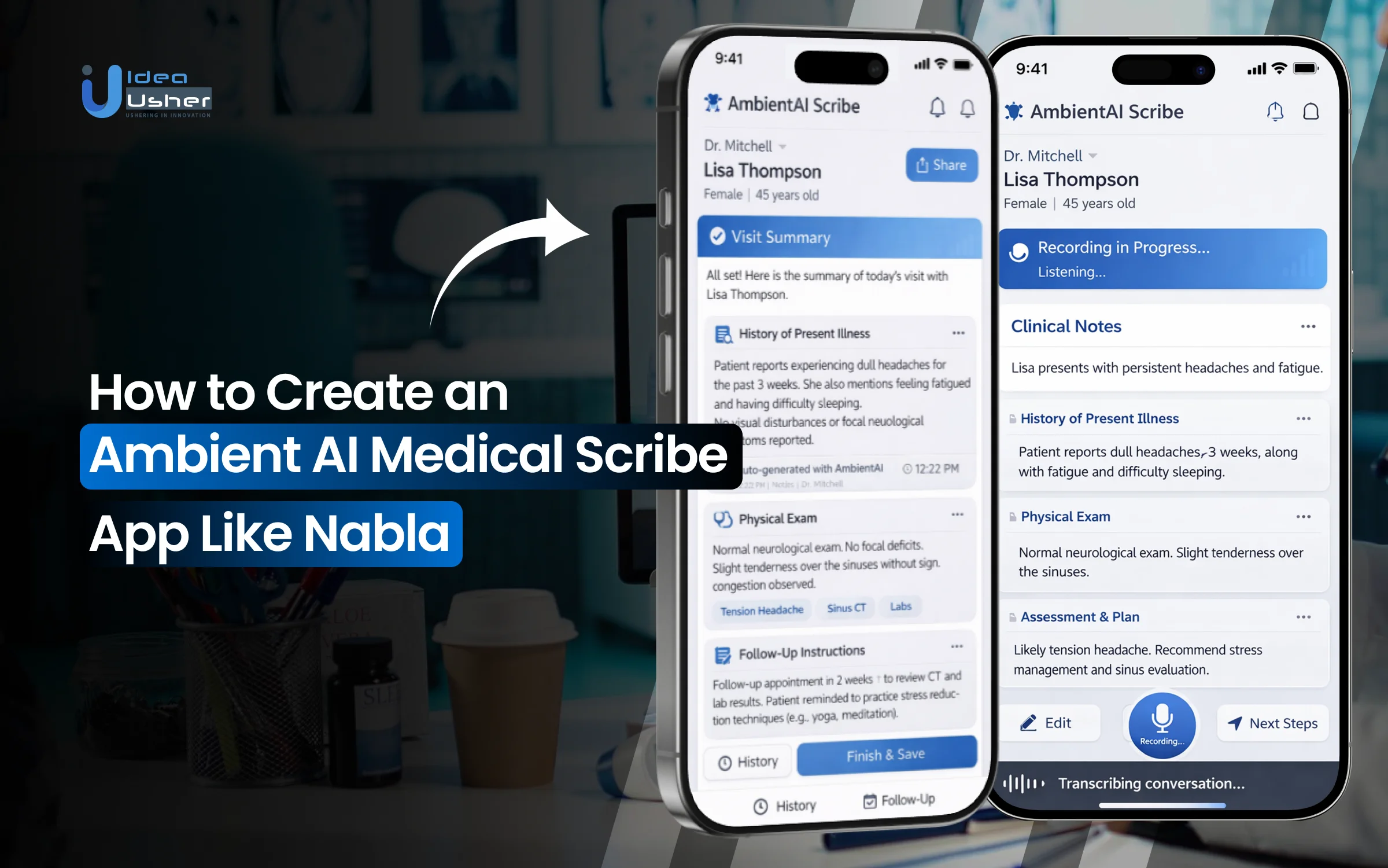 Nabla ambient scribe app development
