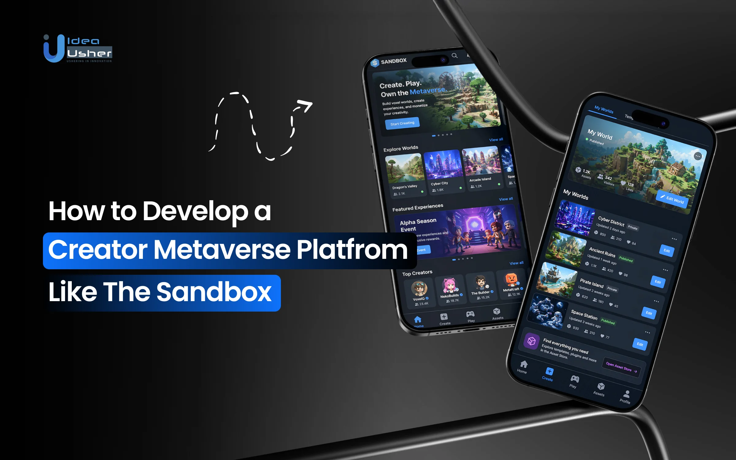 Sandbox like creator metaverse platform development