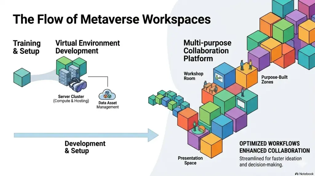 Designing Virtual Workspaces for Real Use Cases