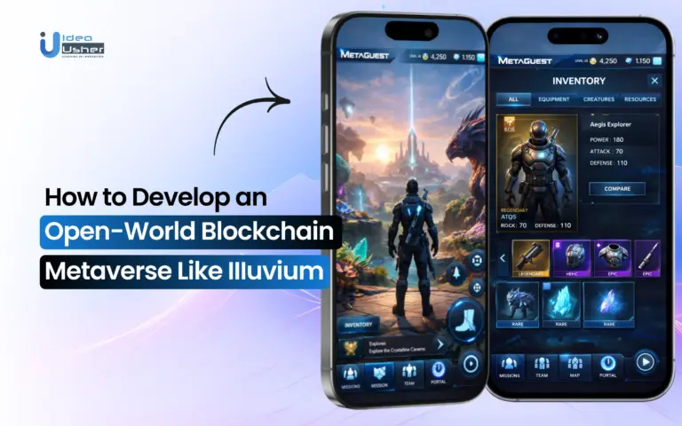 Illuvium like blockchain metaverse game development